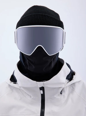 ANON M4 GOGGLES (CYLINDRICAL) -  Frame: White, Lens: Perceive Sunny Onyx