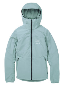 Women's [ak] Helium Stretch Hooded Insulator - Petrol Green