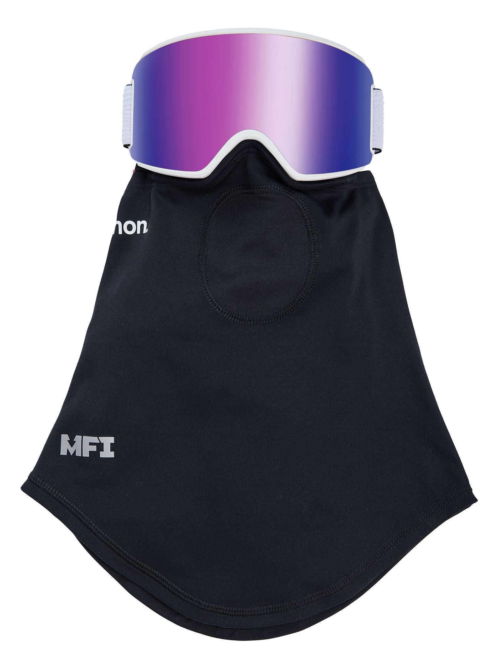 ANON WM3 GOGGLES + BONUS LENS + MFI® FACE MASK - Frame: White Lens: Perceive Variable Violet