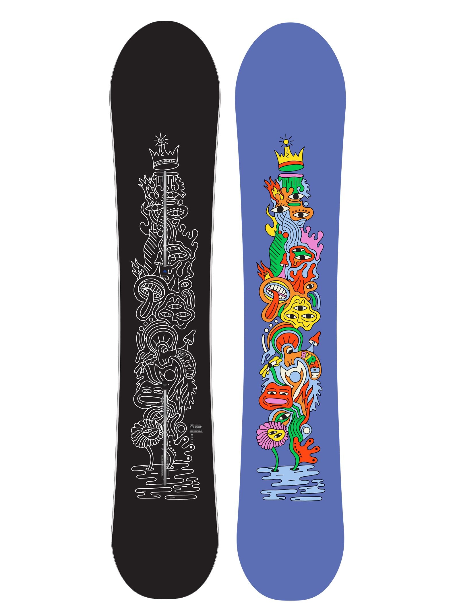 2026 Unisex Counterbalance Snowboard - Hallucinate